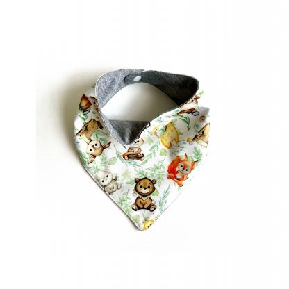 Forest Friends Scarf Bib