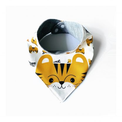 Theo The Tiger Scarf Bib